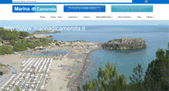 Desktop Screenshot of marinadicamerota.it